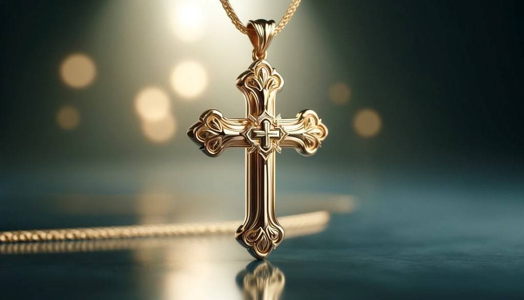 Tendance masculine : adoptez le pendentif croix pour homme, symbole de caractère